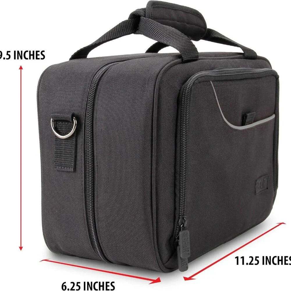 NWT USA Gear Electronics Travel Organizer Tech Bag Case Messenger Bag